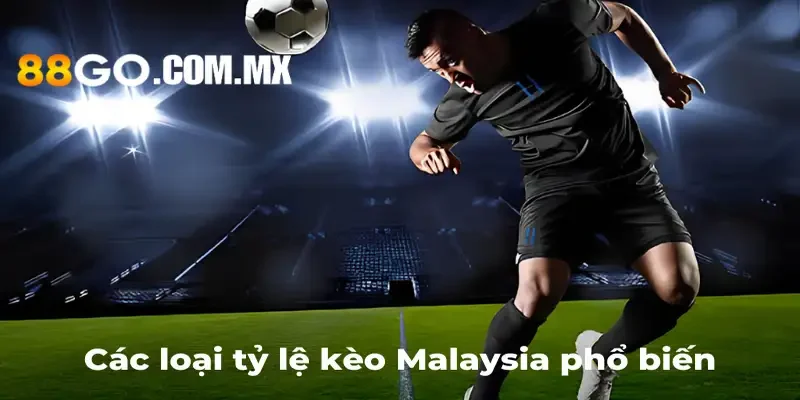 Các loại tỷ lệ kèo Malaysia phổ biến